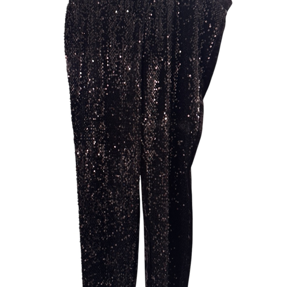 Chicos Sequin Black Pants- #nwt size‎ 3r